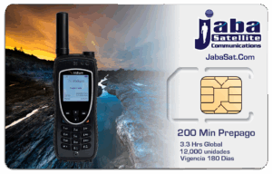 Jabasat 200Min SIM Prepago IRIDIUM 2023
