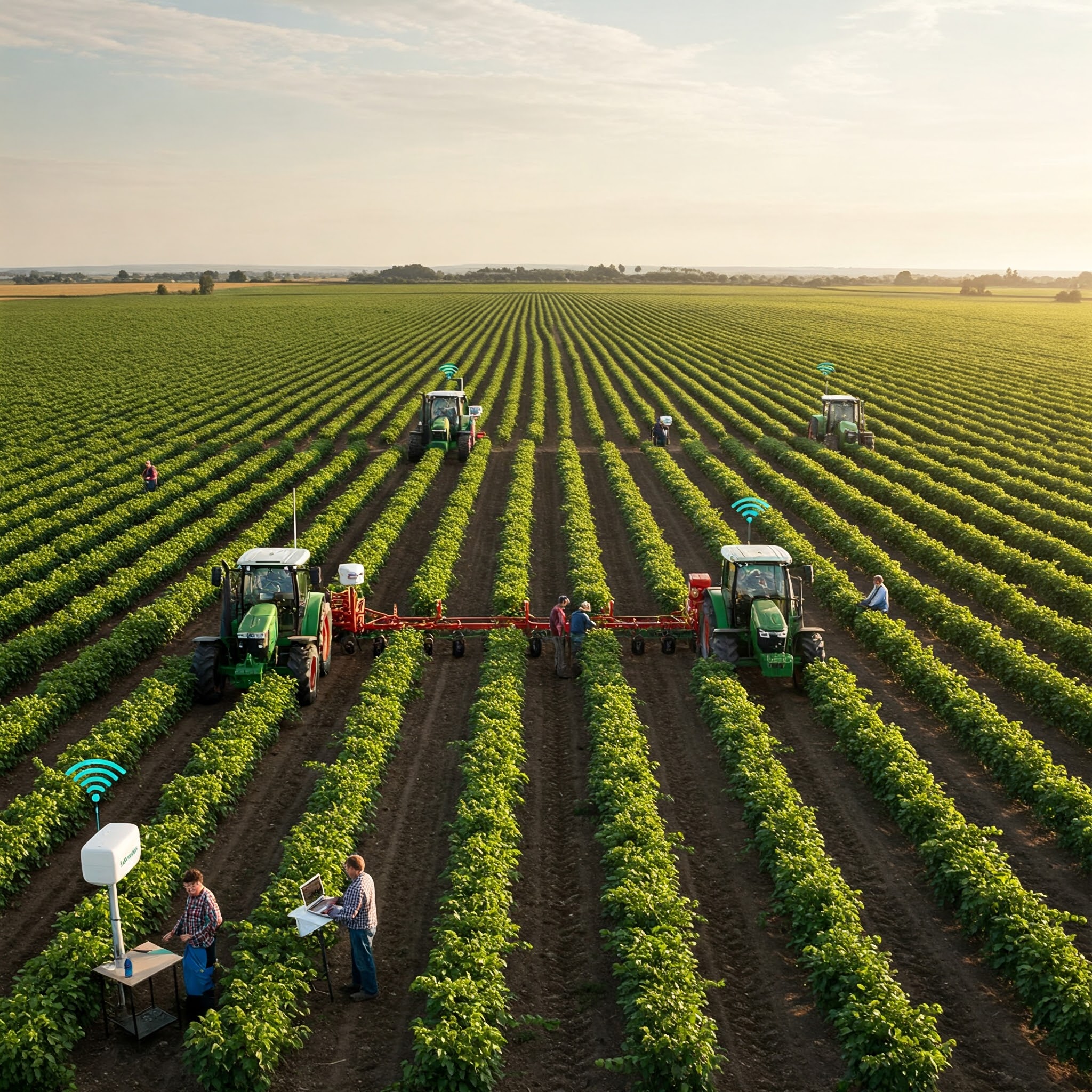 jabasat conectando el campo agricultura