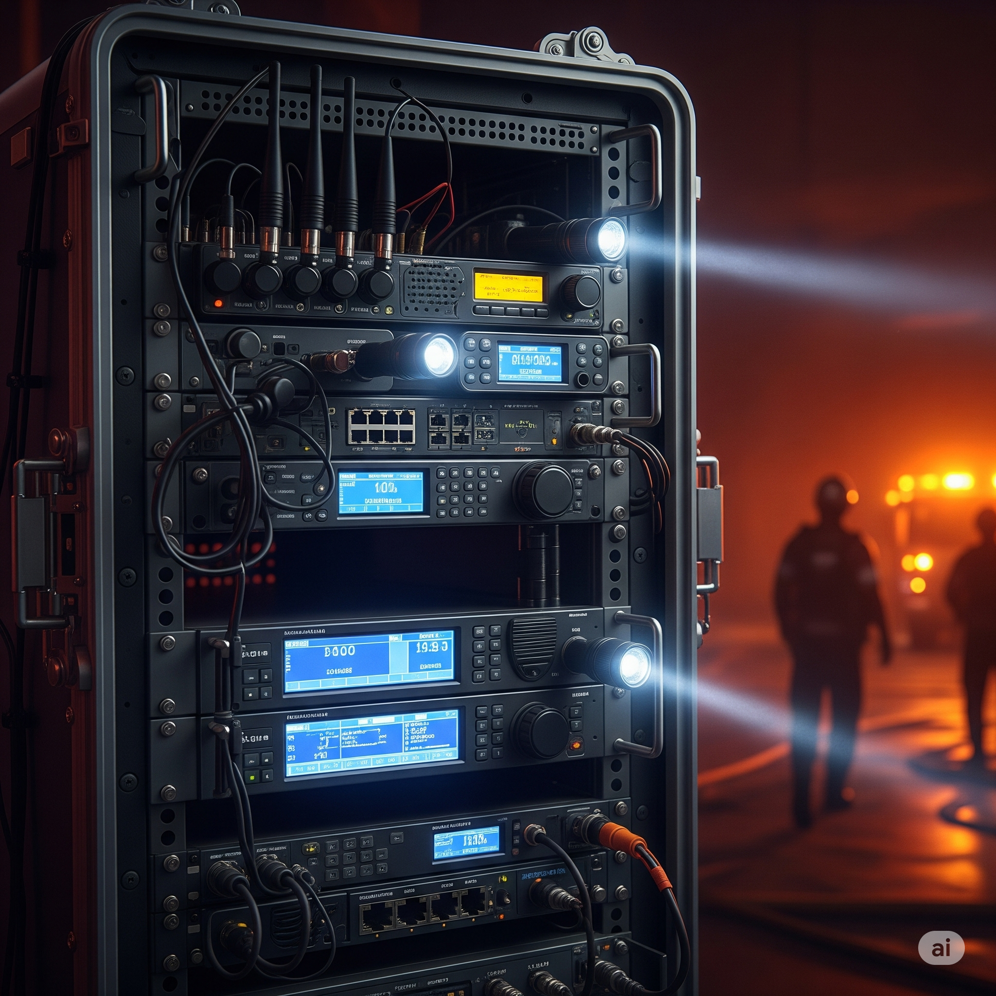 PBX Portátil Vía Satélites